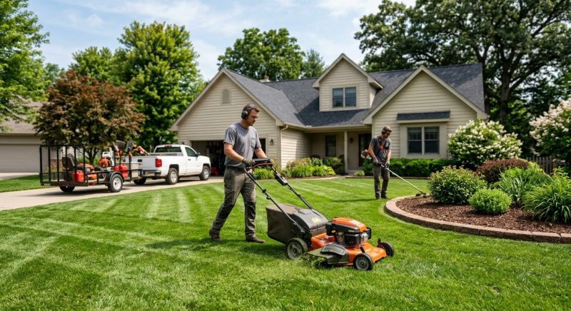 Lawn Care And Landscaping Service